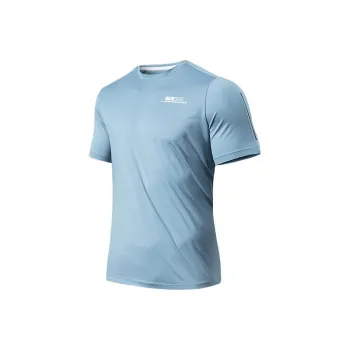 ANTA Life Collection T Shirts Men Wall Gray