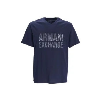 ARMANI EXCHANGE T Shirts Men Dark Blue