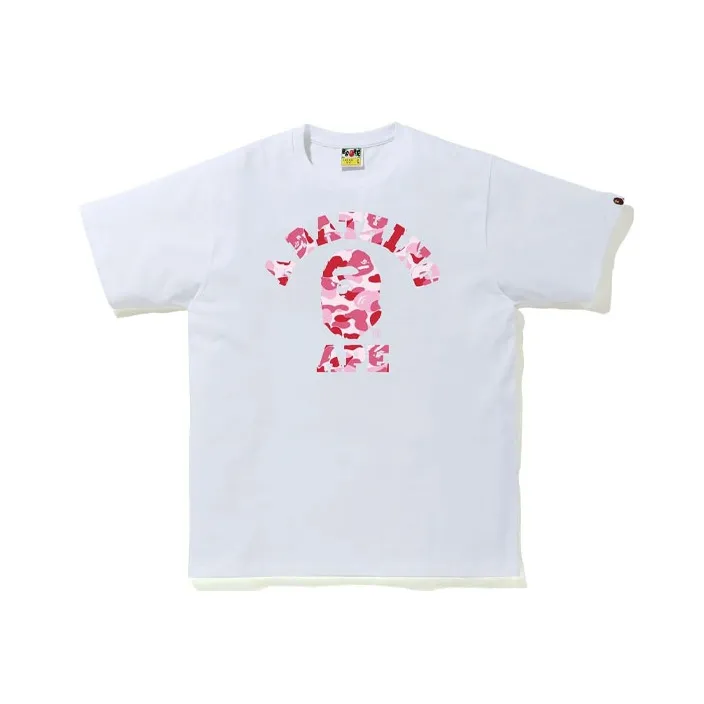 A BATHING APE Abc Camo College Tee SS21-5