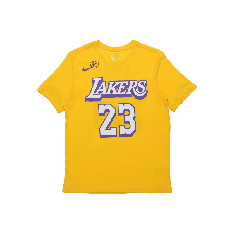 Nike X NBA T Shirt Men's Yellow-0