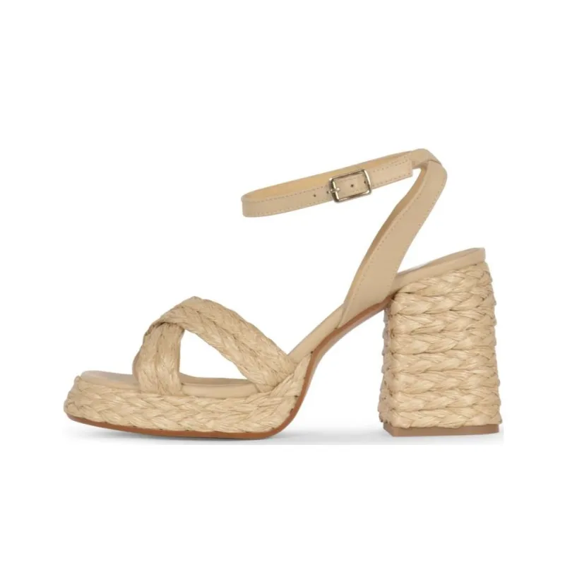 Castañer One Strap Sandals Women's Beige-0
