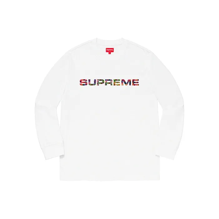 Supreme Meta Logo L/S Top-0