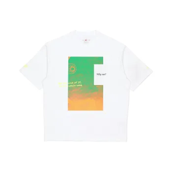 JORDAN Why Not T Shirts Men White