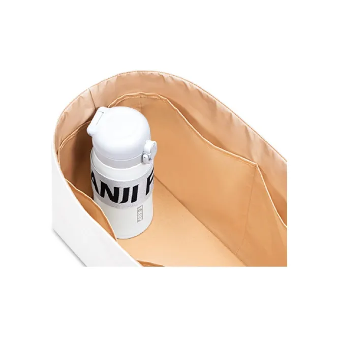 FANJI DuPont Paper Liner Bag For Organizing And Storage Unisex Steamed Chestnut/Meteorite Gray/Peach Pink-14
