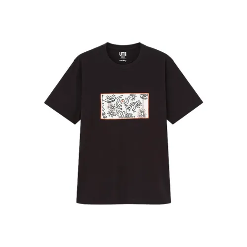 UNIQLO x Keith Haring X Tokyo T Shirt Unisex Black