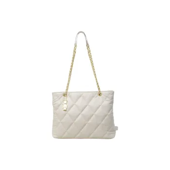 SURELAPTOP PU Shoulder Bag Women's Black White