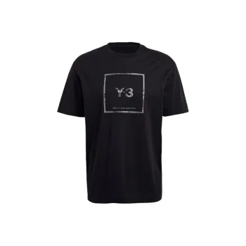 Y 3 T Shirts Unisex Black
