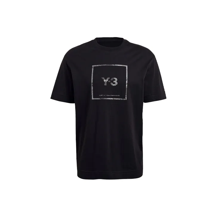 Y 3 T Shirts Unisex Black-0