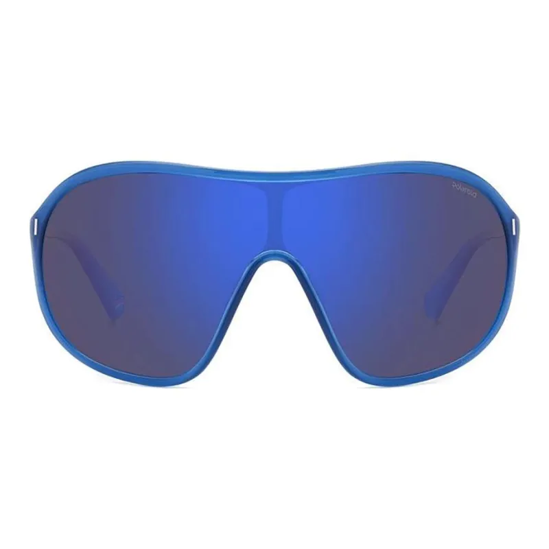 Polaroid Eco Polycarbonate Irregular Shape Sunglasses Unisex Blue-1