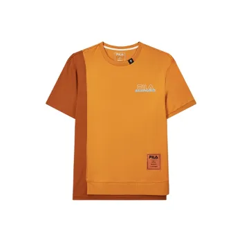Mihara Yasuhiro X FILA MIHARA YASUHIRO Collaboration Collection T Shirts Men Orange