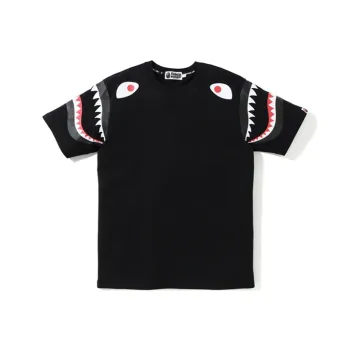 A BATHING APE Shark Shoulder Tee