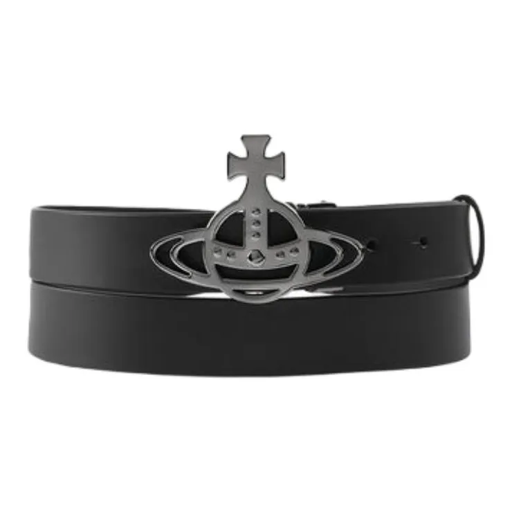 Vivienne Westwood Small Line Orb buckle Belt-2