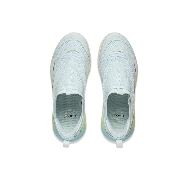 LiNing SOFT GO 2 Breathable And Lightweight Low Top Casual Shoes Women's Blue-3