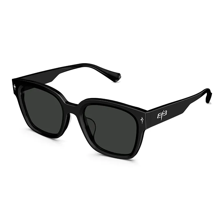 MOLSION Plate Frame Square Sunglasses Unisex Multicolor-8