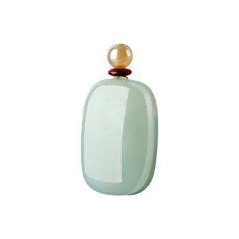 Jade Said Hetian Jade Pendants Unisex Green Jade