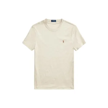 Polo Ralph Lauren SS22 T Shirt Men's Beige Yellow