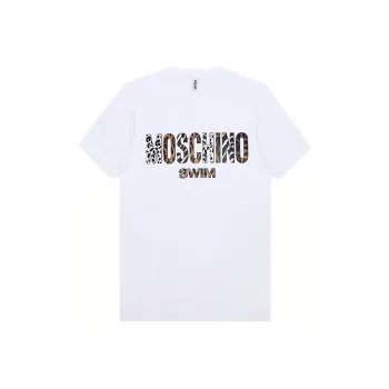 MOSCHINO Regular T Shirt Unisex White
