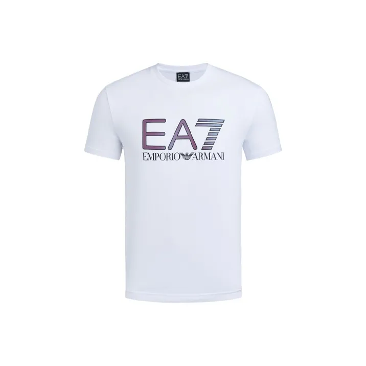 EMPORIO ARMANI T-Shirts Men White-0
