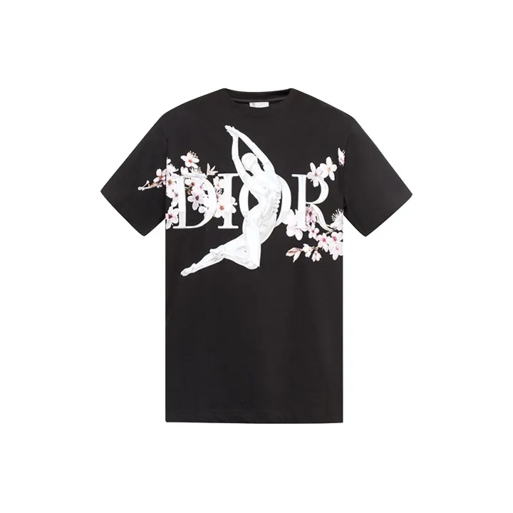 DIOR Dior Quarterly New Products T-Shirt Men's Black-0