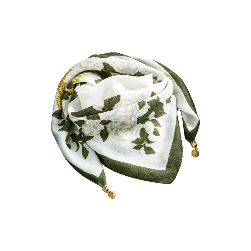 15 MINS Silk Scarves Women's-4