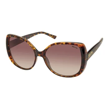 KENNETH COLE Resin Butterfly Sunglasses Unisex Tortoiseshell