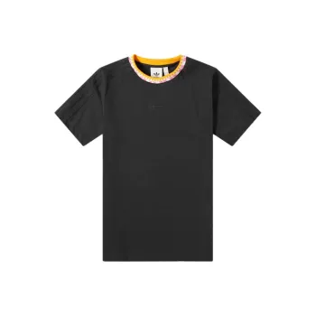 Adidas Originals RIB DETAIL SS T T Shirts Men Black