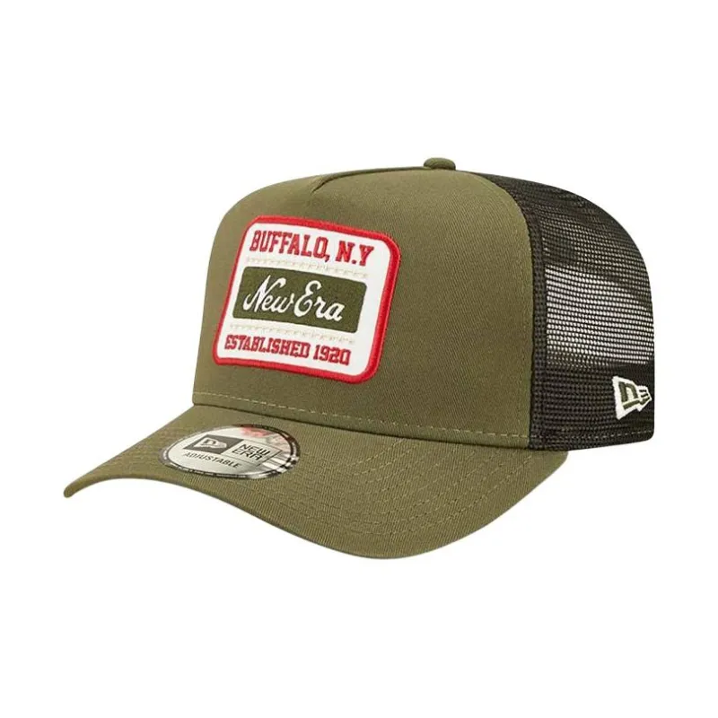 New Era Cotton, Polyester Baseball Caps Unisex Green-0