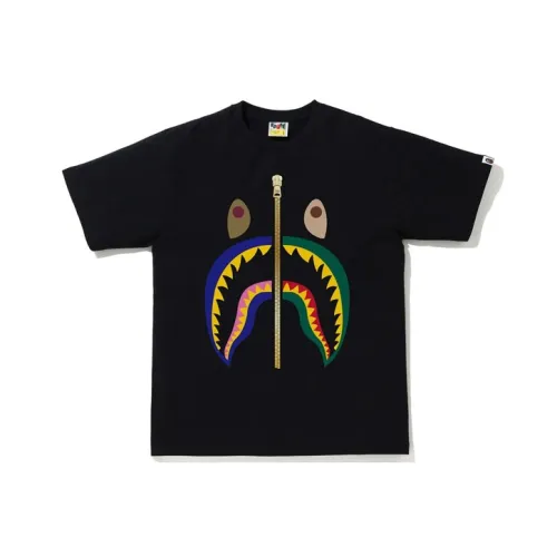 A BATHING APE Colors Shark Tee