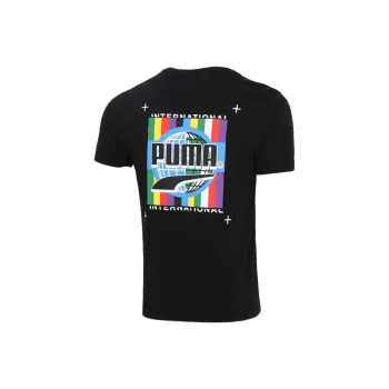 PUMA ESS T Shirts Men Black