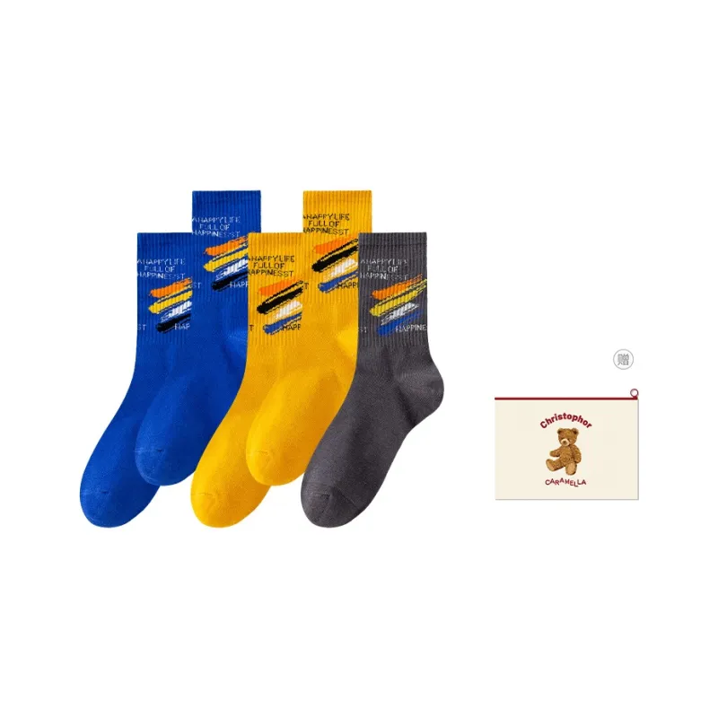 Caramella Basketball Socks Unisex Shopping Bag Combo-18