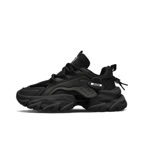 JKEM Height Increasing Lightweight Breathable Low Top Chunky Sneakers Men's