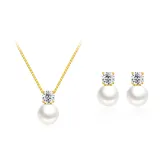 Cherished Necklace+Stud Earrings