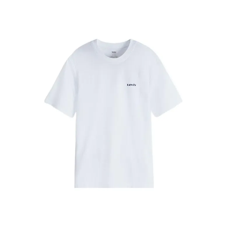 Levis T Shirts Men White-0