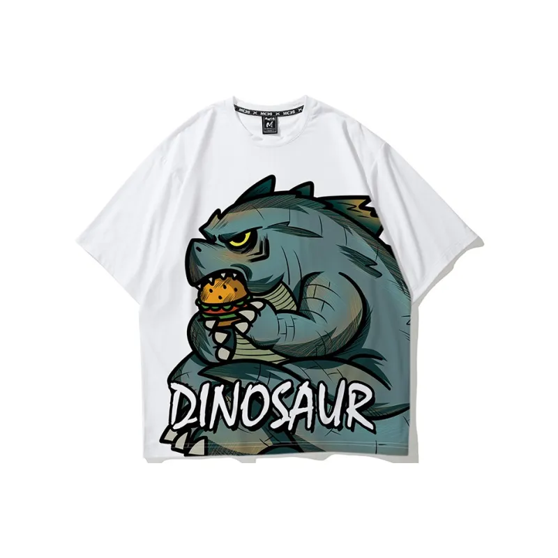 SANSYAS MENGCHONGJUNTUAN Straight T-Shirt Unisex-4