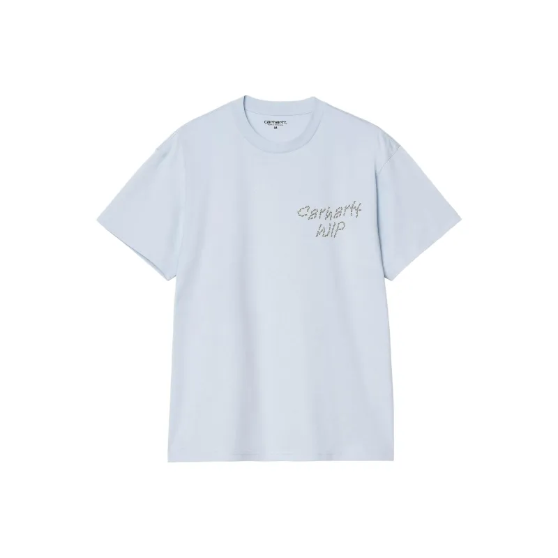 Carhartt WIP T Shirts Men Light Blue-1