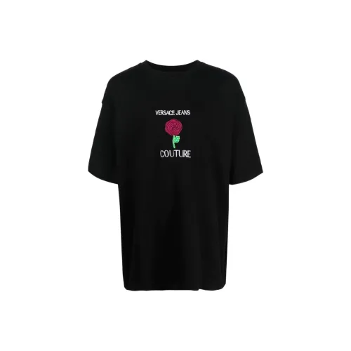 VERSACE JEANS SS23 T Shirt Men's Black