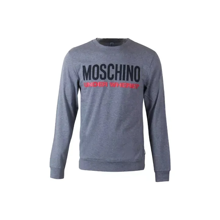 MOSCHINO T Shirts Men Gray-0