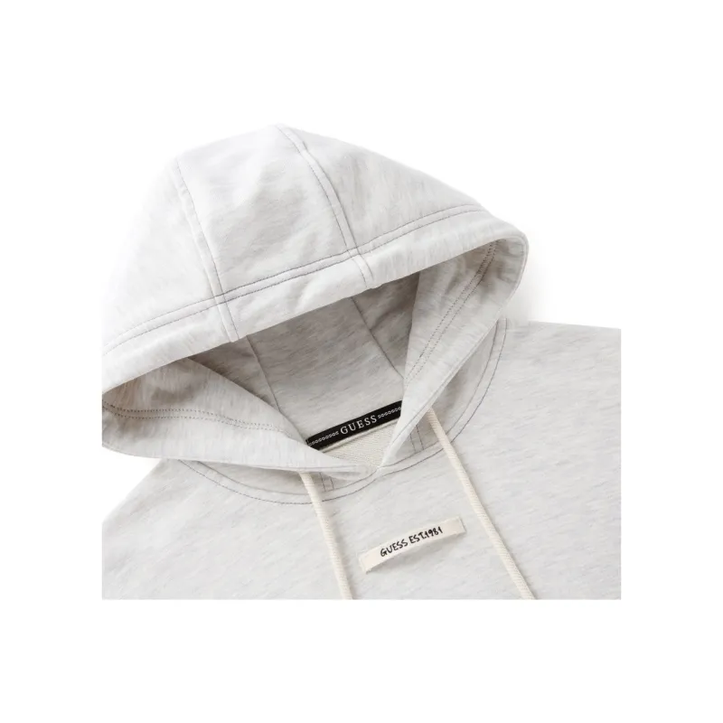 GUESS Sweatshirt Women's OTM Gray White-3