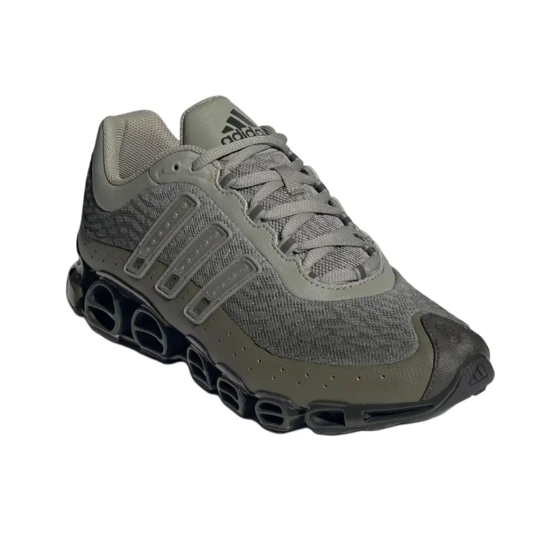 Adidas Anti Slip Wear Resistant Low Top Casual Running Shoes Unisex Gray Green-2