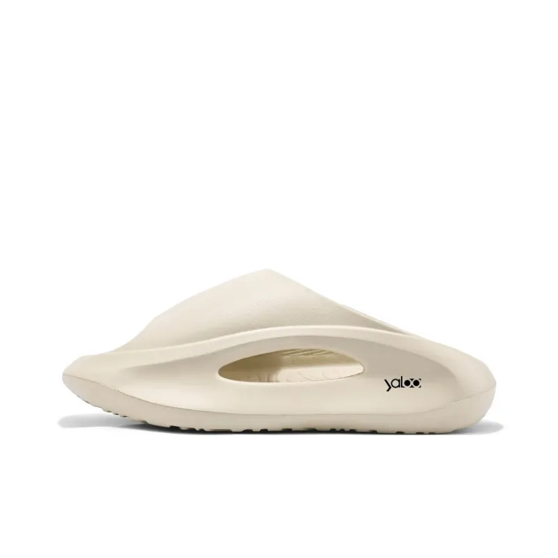 Yalu Preferred EVA Cut Out Slip Resistant Odor Resistant Abrasion Resistant Slide Slippers Unisex-10