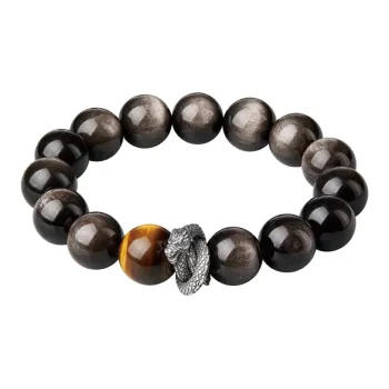 Yi Mingju Obsidian Bracelets Unisex