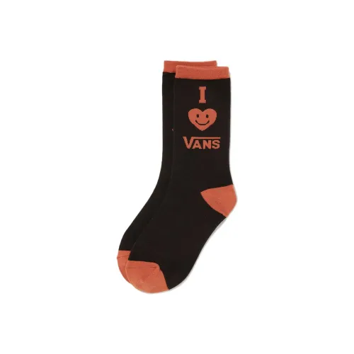 Vans Mid Calf Socks Women's 1 Pack Black