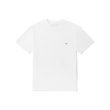 Vans Drop Shoulder Sleeve T Shirt Unisex White
