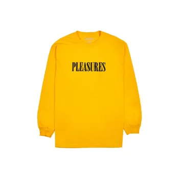 PLEASURES Tickle Logo Long-Sleeve Tee