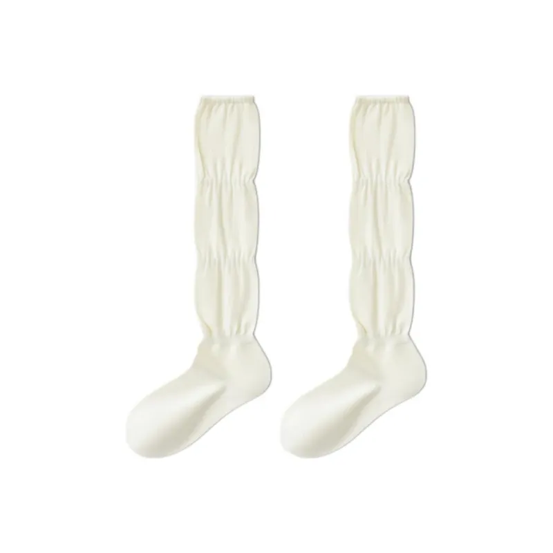 Temooues Mid Calf Socks Women's Combo Set-9