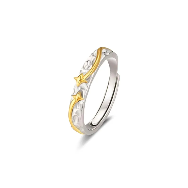 Inkopper 925 Sterling Silver Rings Unisex-0