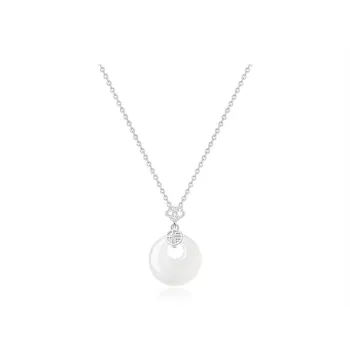 CHINA GOLD Sterling Silver Necklaces Women's