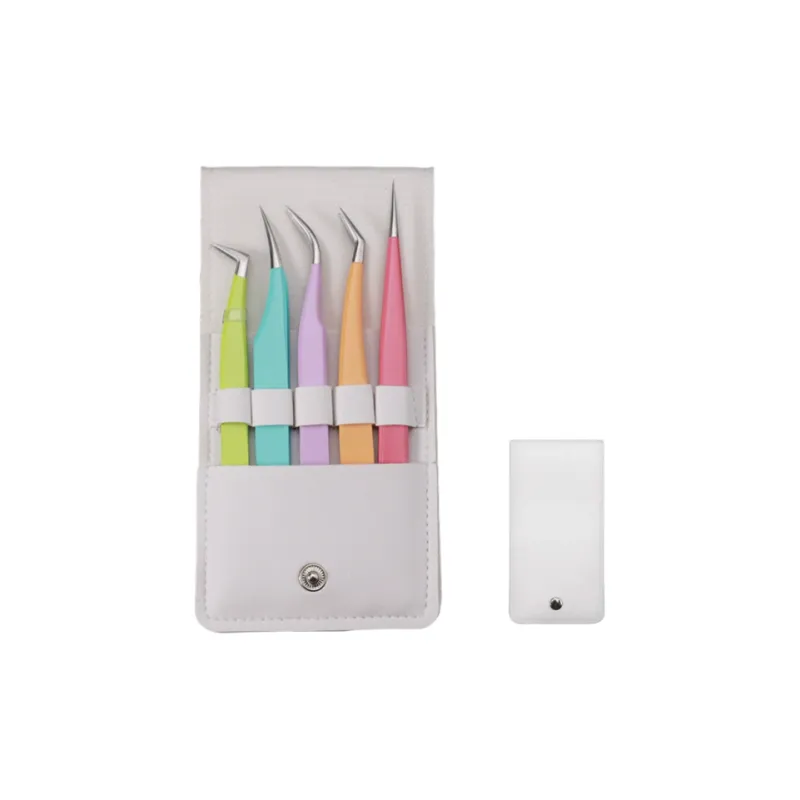 FOYULE Lash Extension Eyelash Makeup Tool Color Five piece Set-6