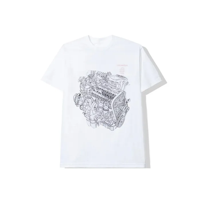 ANTI SOCIAL SOCIAL CLUB Straight T-Shirt Unisex White-0