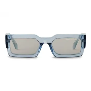 LOUIS VUITTON Acetate Rectangular Sunglasses Men's Blue